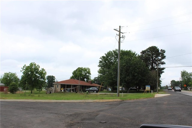 view of road