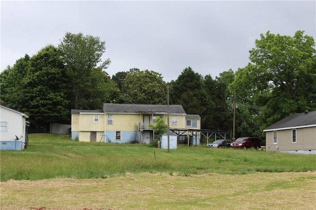 view of back of house