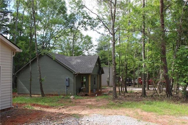 view of rear view of house