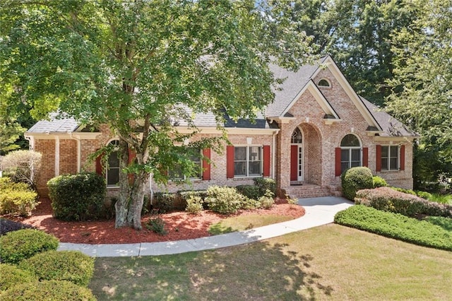 997 Thousand Oaks Bnd NW, Kennesaw, GA 30152 - view of front of house with brick siding and a front lawn