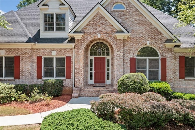 997 Thousand Oaks Bnd NW, Kennesaw, GA 30152 - view of front of home with brick siding and a shingled roof