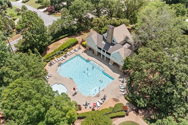 997 Thousand Oaks Bnd NW, Kennesaw, GA 30152 - bird's eye view of a pool