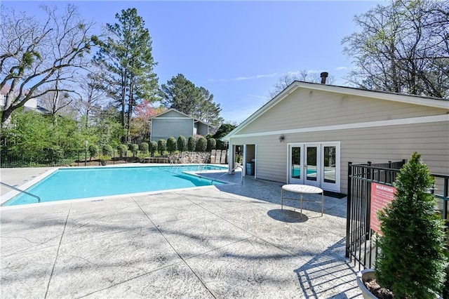 1924 Variations Dr NE, Atlanta, GA 30329 - community pool featuring a patio and french doors