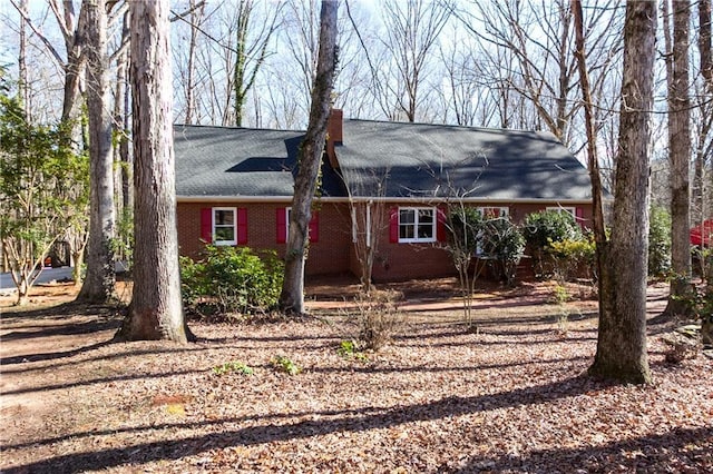 view of ranch-style house