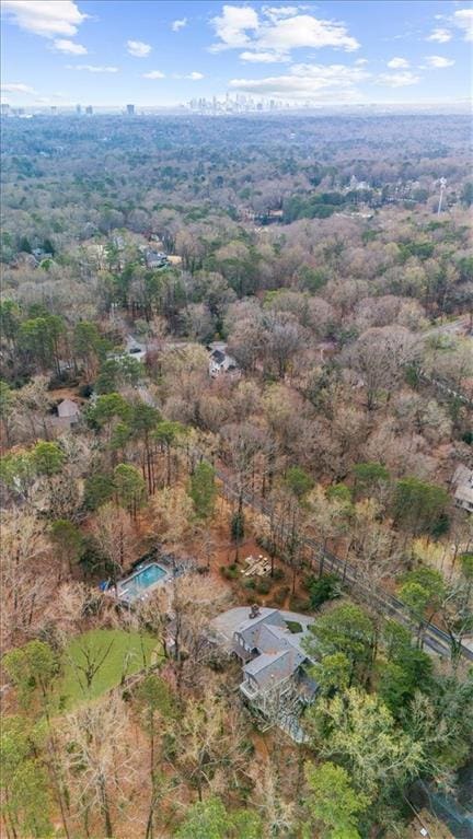 drone / aerial view