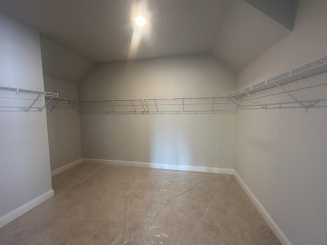 3799 Cheyenne Ln, Jefferson, GA 30549 - spacious closet featuring vaulted ceiling