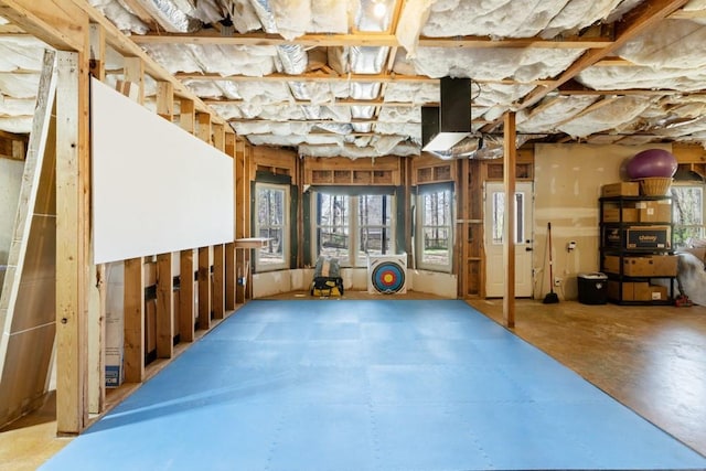 view of exercise room