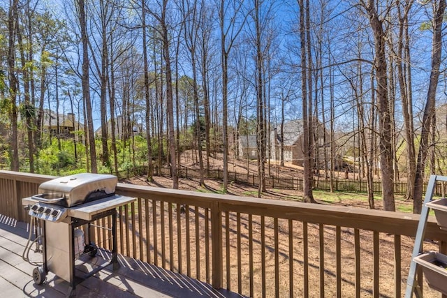 547 Sterling Water Dr, Monroe, GA 30655 - deck with area for grilling