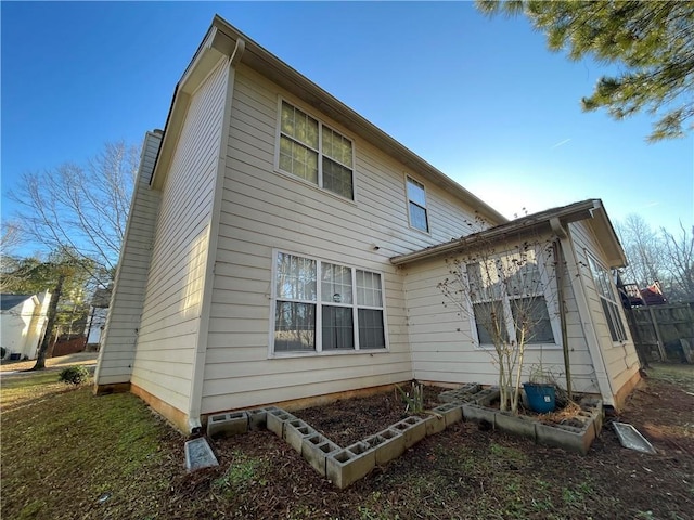 view of rear view of house