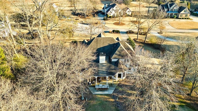 view of subject property