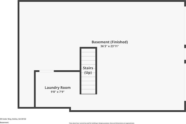 59 Cedar Way, Dallas, GA 30132 - floor plan / room layout