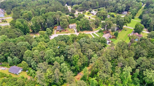59 Cedar Way, Dallas, GA 30132 - aerial overview of property's location with a heavily wooded area