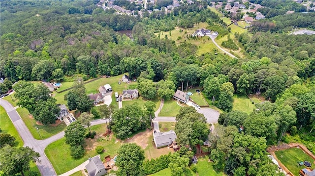 59 Cedar Way, Dallas, GA 30132 - aerial view of a forest