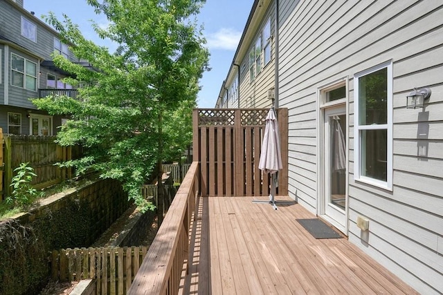2093 Callaway Ct NW, Atlanta, GA 30318 - view of deck