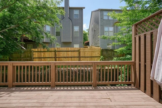 2093 Callaway Ct NW, Atlanta, GA 30318 - view of wooden terrace