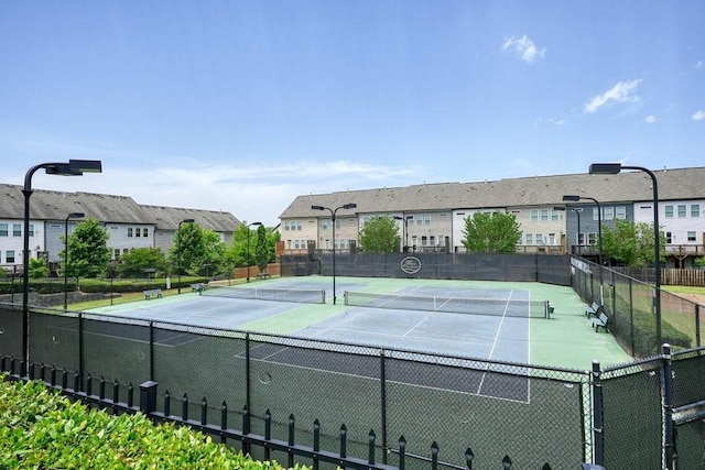 2093 Callaway Ct NW, Atlanta, GA 30318 - view of tennis court with a residential view