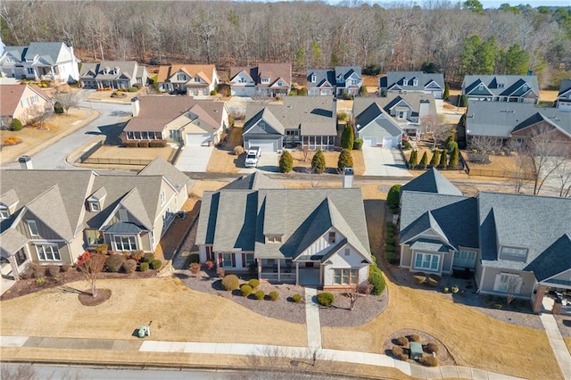 drone / aerial view