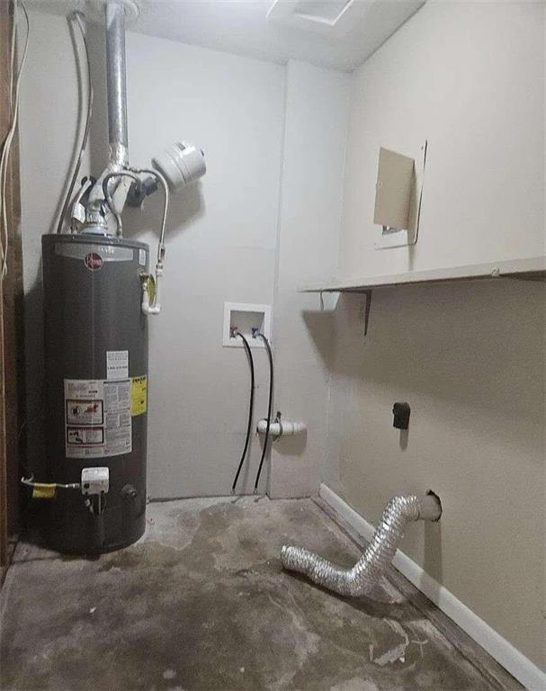 utilities with water heater