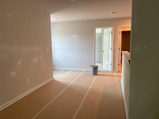 385 Riverwood Pass, Dallas, GA 30157 - spare room with baseboards and light carpet