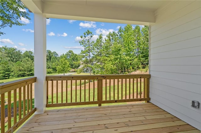 view of deck