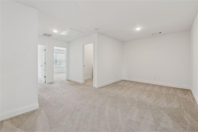 6761 Cedar Glen Rd, Peachtree Corners, GA 30360 - unfurnished room with light carpet and recessed lighting