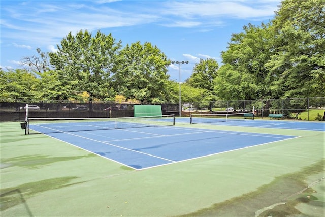 114 Emily Ln, Alpharetta, GA 30009 - view of tennis court with community basketball court