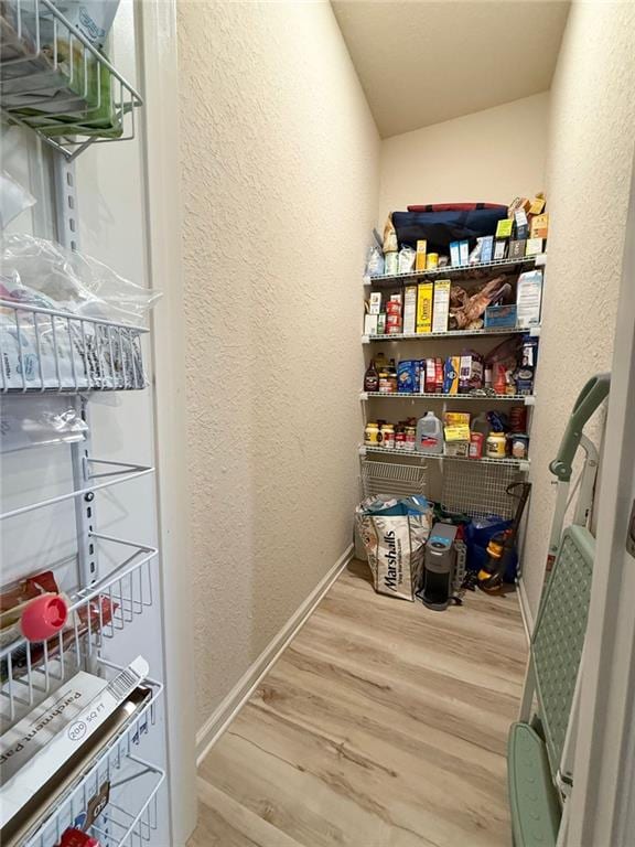 view of pantry