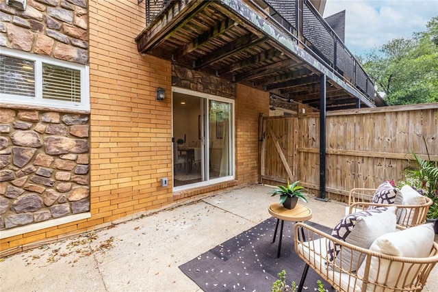 115 Biscayne Dr NW Unit F10, Atlanta, GA 30309 - view of patio / terrace