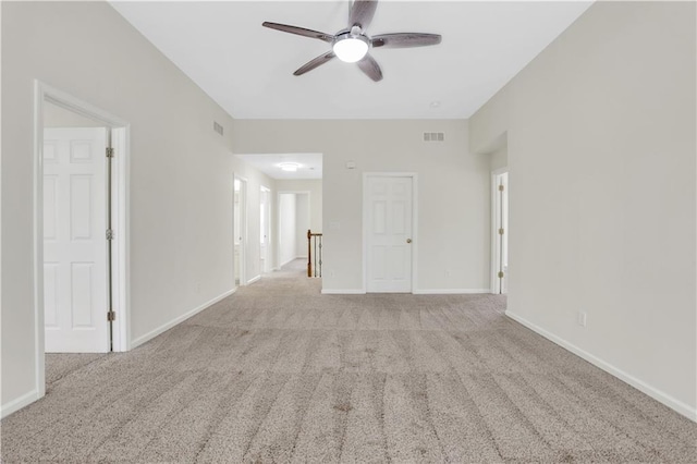3485 Walnut Rdg, Atlanta, GA 30349 - carpeted empty room with a ceiling fan and baseboards
