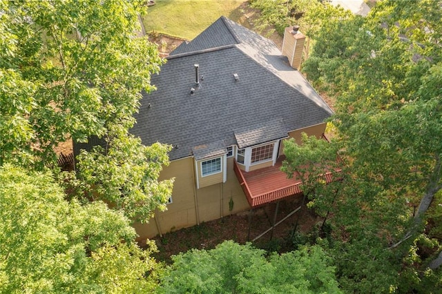 aerial view