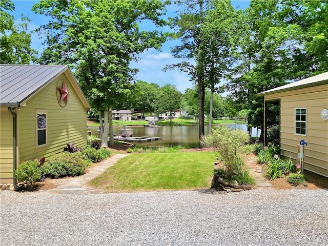 184 Bradley Rd, Jackson, GA 30233 - view of yard featuring a water view