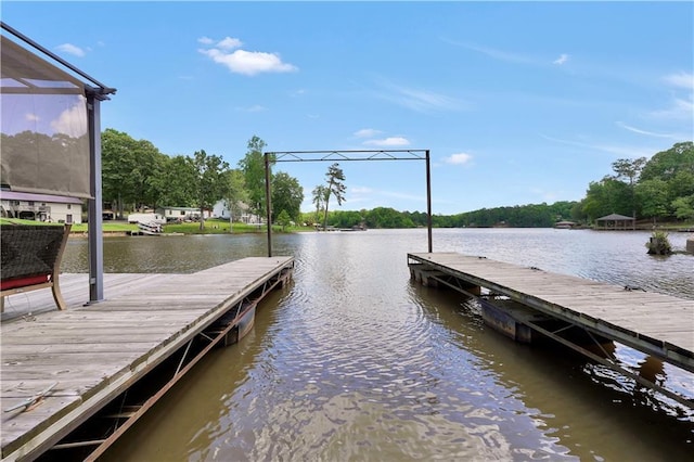 184 Bradley Rd, Jackson, GA 30233 - dock area with a water view