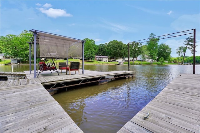 184 Bradley Rd, Jackson, GA 30233 - dock featuring a water view