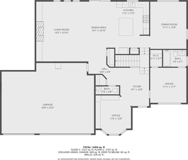 470 Wagon Hill Ln, Sugar Hill, GA 30518 - home floor plan