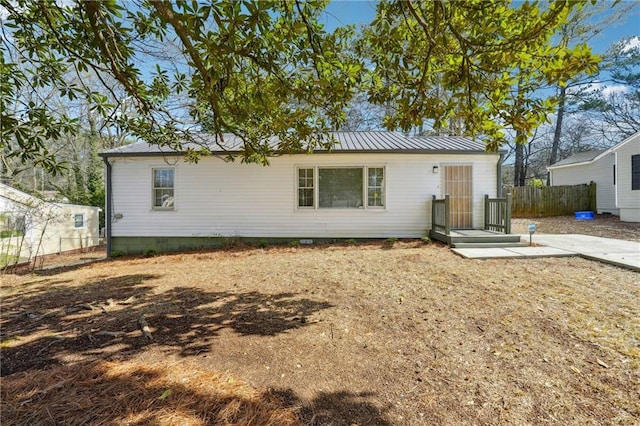 view of rear view of house