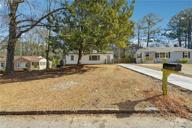 view of ranch-style house