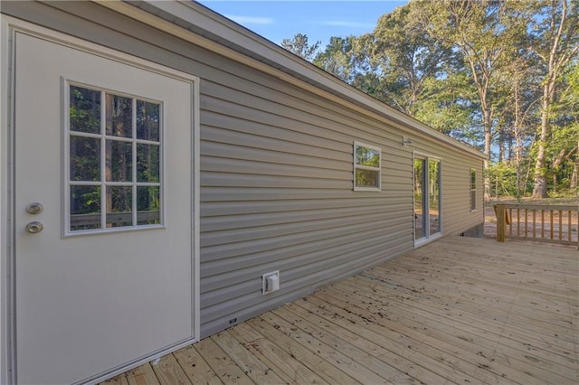 2655 Jess Guest Rd, Dewy Rose, GA 30634 - view of wooden terrace