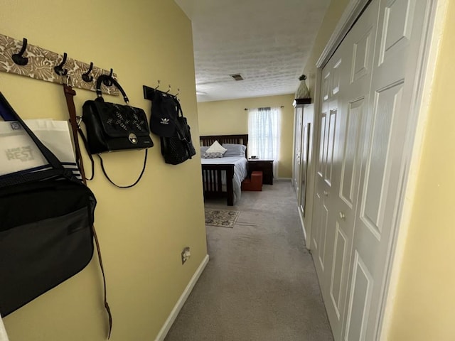 2529 Feathertree Ln, Lawrenceville, GA 30044 - hall featuring carpet flooring and baseboards