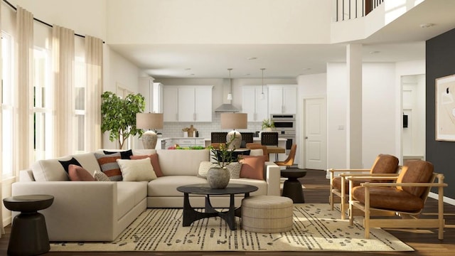 416 Valley View Trl, Canton, GA 30115 - community lobby featuring a high ceiling