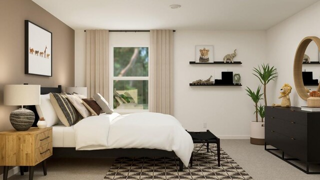 416 Valley View Trl, Canton, GA 30115 - carpeted bedroom with baseboards