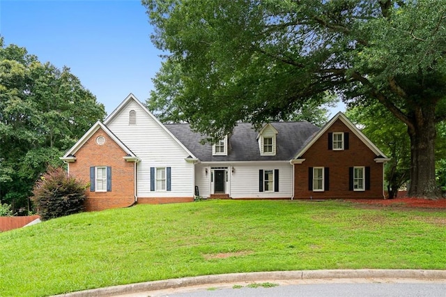 1732 Winding Woods Ln, Jonesboro, GA 30236 - view of front of house featuring a front yard and brick siding