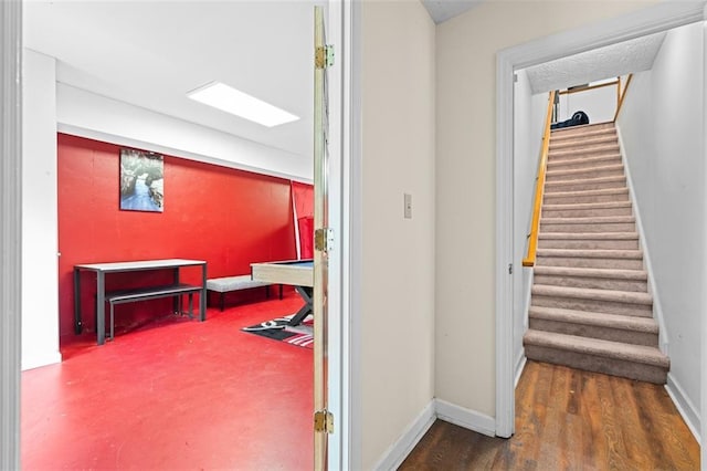 1732 Winding Woods Ln, Jonesboro, GA 30236 - corridor featuring stairway and baseboards