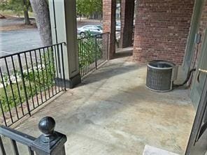 view of patio / terrace featuring a balcony