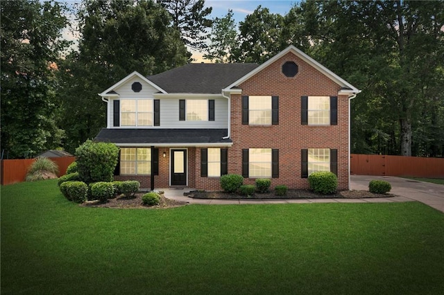 5399 Emily Cir, Ellenwood, GA 30294 - view of front facade featuring brick siding and concrete driveway