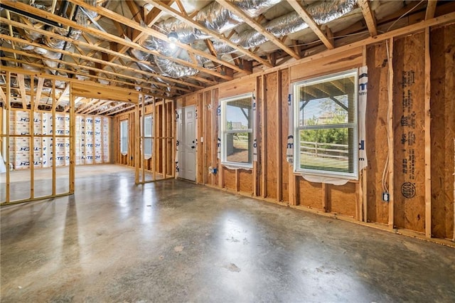 399 Cobblestone Trl, Dallas, GA 30132 - miscellaneous room featuring concrete floors