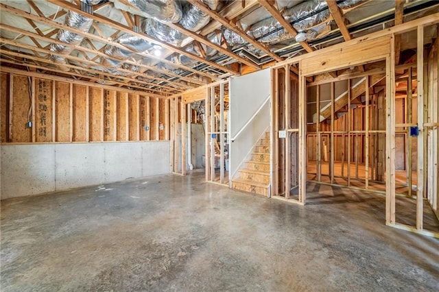 399 Cobblestone Trl, Dallas, GA 30132 - view of unfinished basement