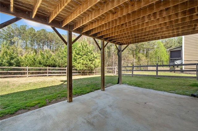 399 Cobblestone Trl, Dallas, GA 30132 - view of patio with fence