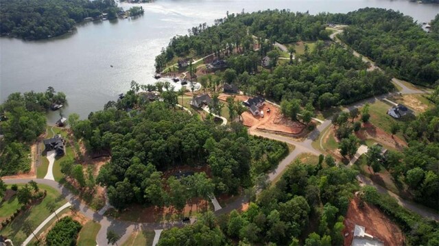 460 Ridge Point Dr, Monticello, GA 31064 - aerial view of property's location with a nearby body of water and a heavily wooded area