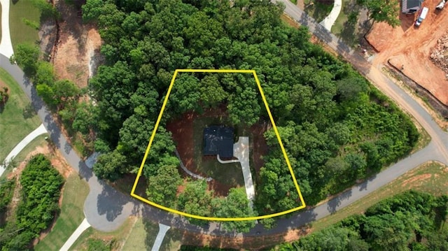 460 Ridge Point Dr, Monticello, GA 31064 - aerial overview of property's location with property boundaries highlighted
