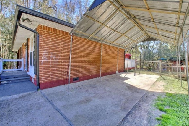 197 Dixboro Dr, Jonesboro, GA 30238 - view of patio / terrace with fence